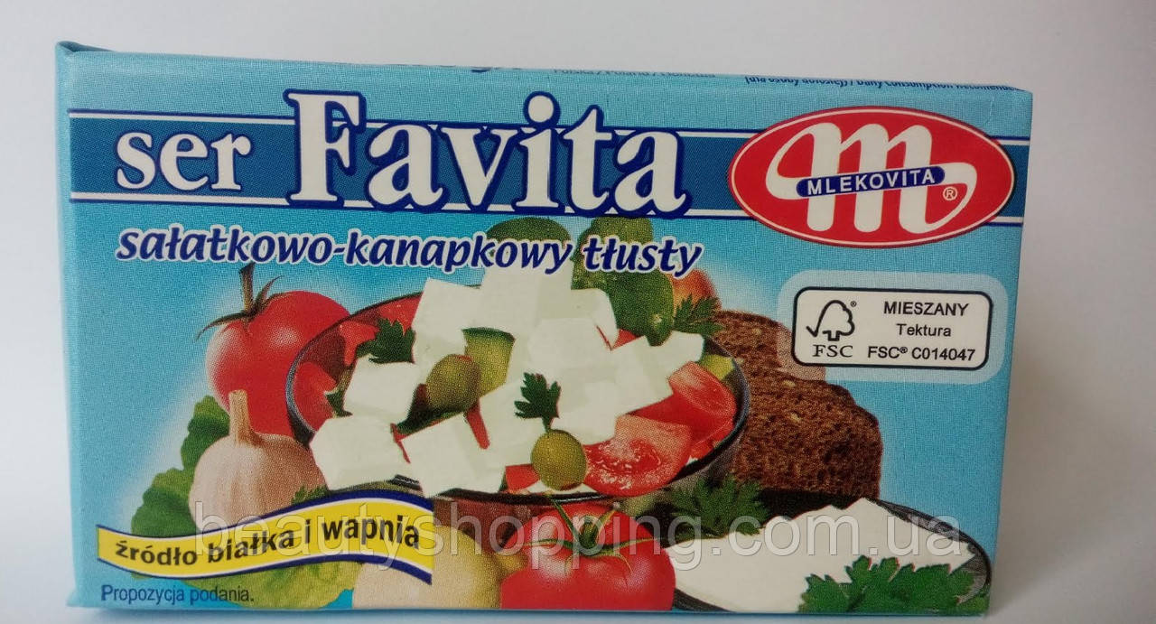 Сир Фета Ser Favita Mlekovita 270 г Польща