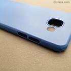 Матовий синій чохол для Samsung A510