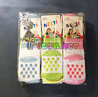 Шкарпетки для малюка нековзні легкі (інтерлок) упаковка 12 пар