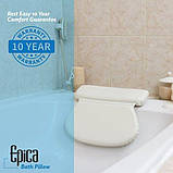 Ортопедична подушка для ванної Epica 2X-Thick Luxury Spa Bath Pillow, фото 2