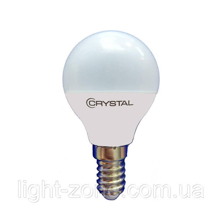 Лампа светодиодная CRYSTAL LED D45 6W шар E14 4000K - фото 2 - id-p544434881