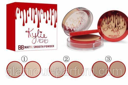 Двойная компактная пудра KYLIE BB Matte Smooth Powder Кайли ВВ Матте - фото 3 - id-p544435829