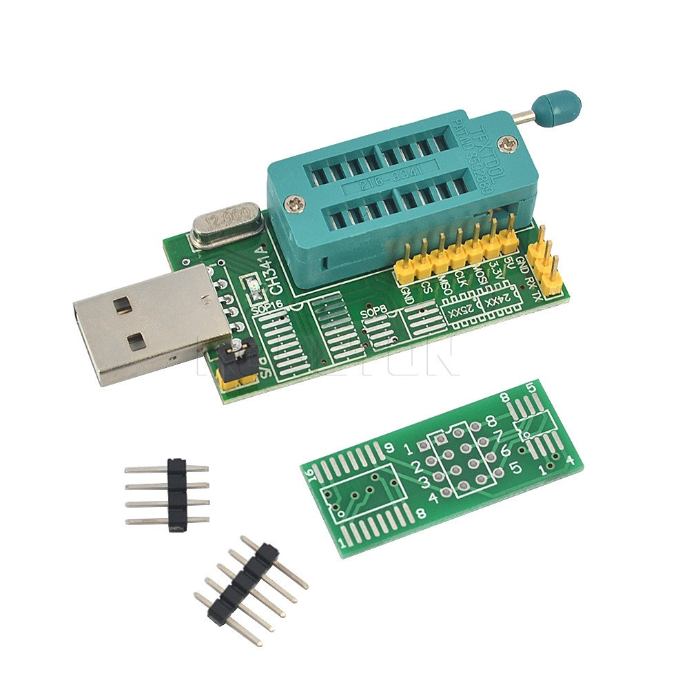 Програматор CH341A 24 25 FLASH EEPROM 24