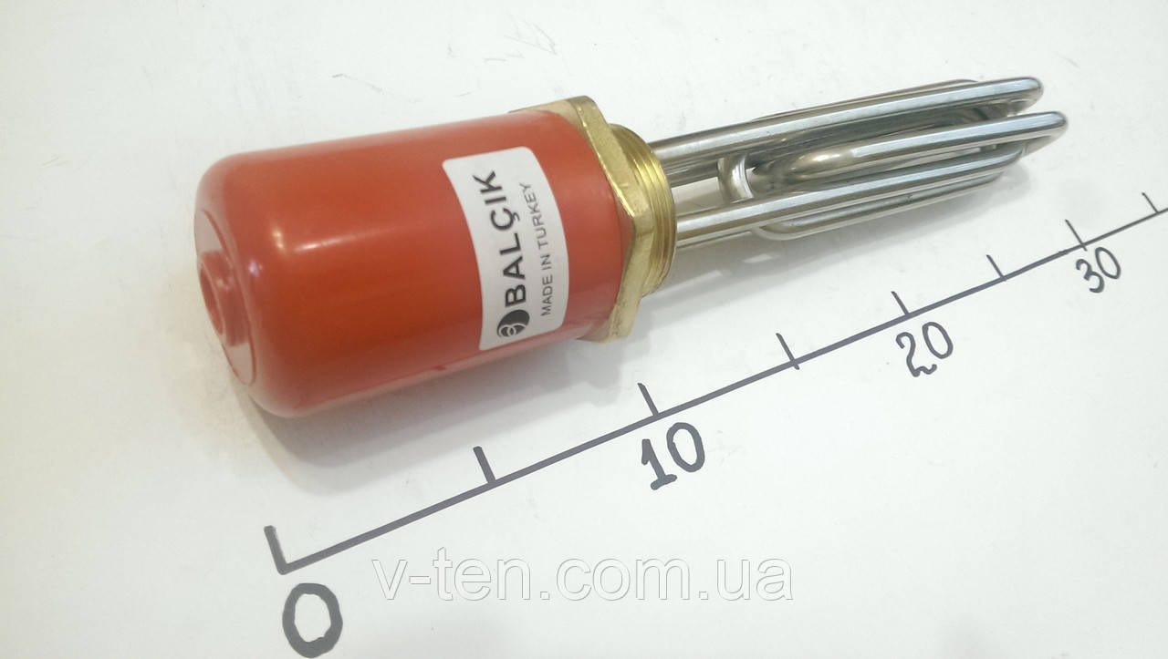 Блок ТЕНів 4000W з різьбою 1,5" (Туреччина), фото 1