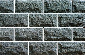 Плитка цокольна LAND BRICK чорна 250х22х120 мм