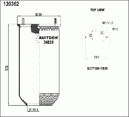 US04028 Пневморесора без склянки SCHMITZ WEWELER