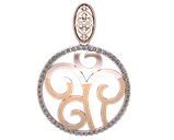 Підвіска срібна Візерунок, фото 2