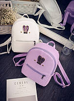 Міський рюкзак з вушками в блискітках, фото 3