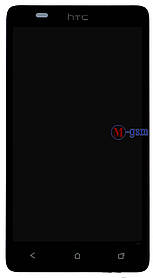 LCD-модуль HTC Desire 400 Dual Sim, T528w One SU чорний