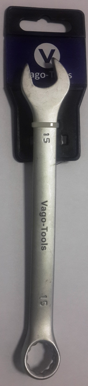 Ключ комбинированный 15 мм (рожково-накидной) - фото 1 - id-p36774167
