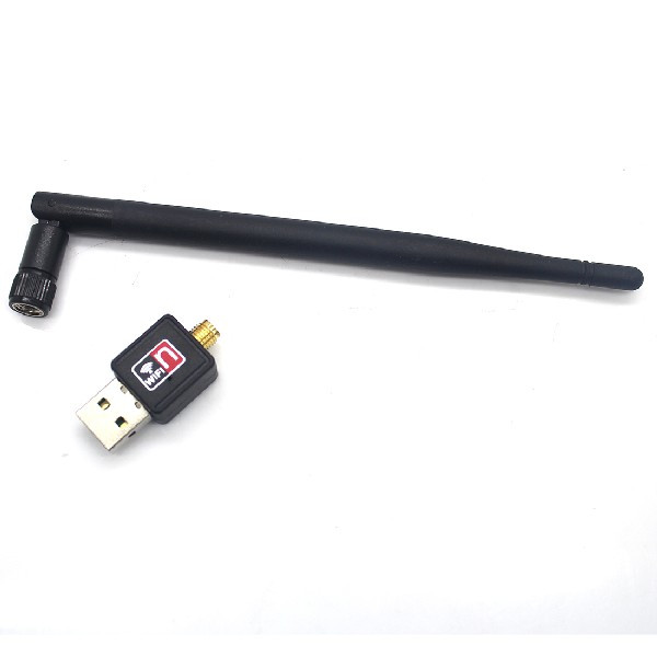 Бездротовий USB міні WiFi адаптер 150 мб роутер 5dBi антена