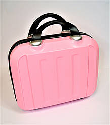 Б'юті кейс. Сумка мастера. Рожевий. Пластик.