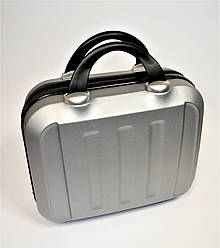Б'юті-кейс. Сумка мастера. Сірий. Пластик.