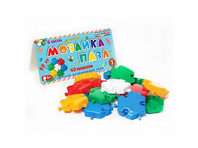 Дитяча гра "Мозаїка-пазл" (40 елементів), MASTERPLAY, 1-144