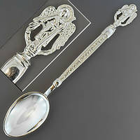 Срібна ложка на хрестини "Дорогому крестнику" Арт.СТ-05