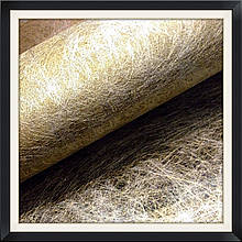 Флізелін флористичний Золотий ( шовковистий) сизалеві полотно