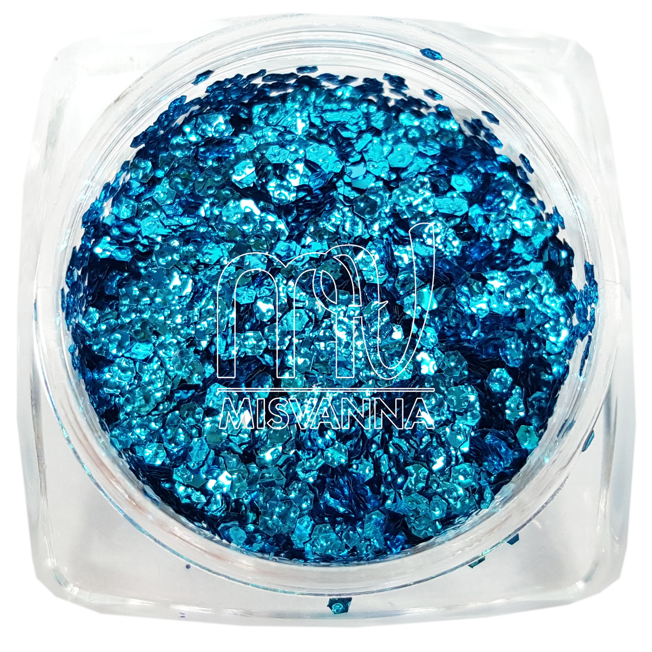 5D луска з неймовірним сяйвом №D02 ніжно-блакитна