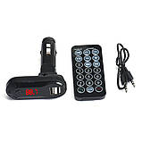 FM трансмітер модулятор з Bluetooth MP3 USB microSD HandFree, фото 4