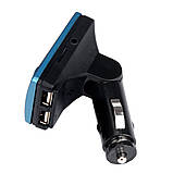 FM трансмітер модулятор з Bluetooth MP3 USB microSD HandFree, фото 5