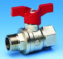 Кульовий кран для води ВН 1 1/4" метелик Pettinaroli Італія