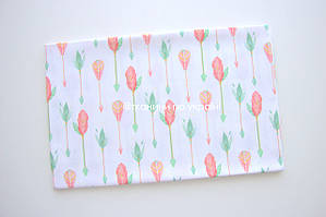 Преміум бавовна Стріли з пір'ям ЗАЛИШОК 7,3 м + 50*75