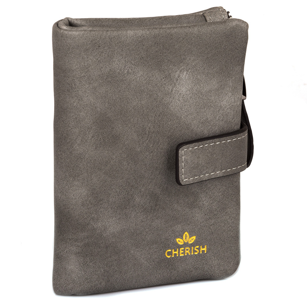 Компактне жіноче портмоне 3002 grey