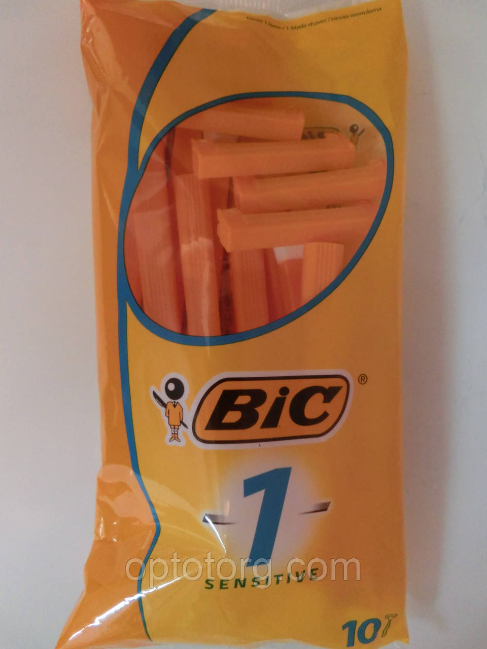 Станки для бритья Бик (Bic) Сенситив одноразовые оригинал 10 штук - фото 1 - id-p544423547