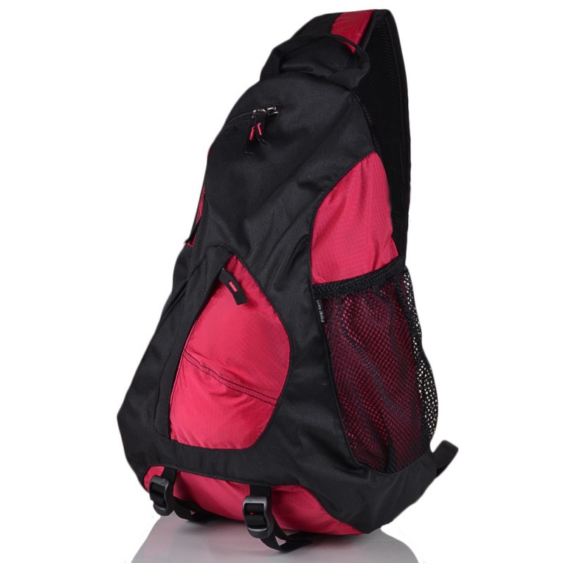Рюкзак 20 л Onepolar 1249 малиновий через плече., фото 1