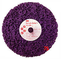 3М™ 05815 Scotch-Brite™ Clean&Strip XT-ZR Purple™ - Коло з кріпленням Roloc+ 125х13, XCRS, пурпурний