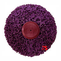 3М™ 05814 Scotch-Brite™ Clean&Strip XT-ZR Purple - Коло фіолетовий з кріпленням Roloc+ 100х13, XCRS, пурпурний