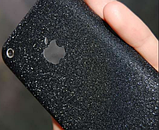 Карбонова плівка чорна-алмазна крихта чорна 1х1.52 м. Плівка під карбон для автомобіля 152*100 см, фото 6