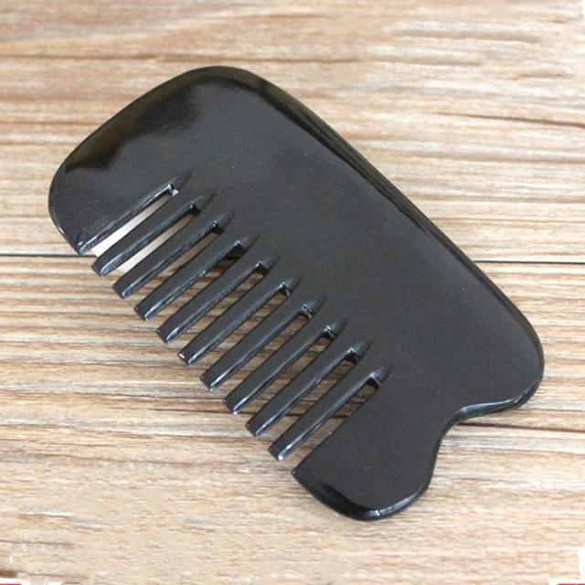 Гребінець із кістки для волосся натуральний, фото 1