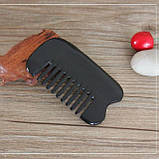 Гребінець із кістки для волосся натуральний, фото 2