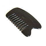 Гребінець із кістки для волосся натуральний, фото 3