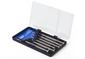 Набір прецизійних викруток 6шт (PH0, PH1, SL1.4, SL2.0, SL2.4, SL3.0) Miol 66-012