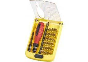 Викрутка з набором прецизійних біт, 38шт Miol 66-025