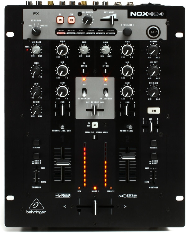 DJ мікшер BEHRINGER NOX404