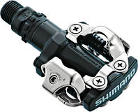 Контактні педалі Shimano PD-M520, SPD MTB чорні + шипи