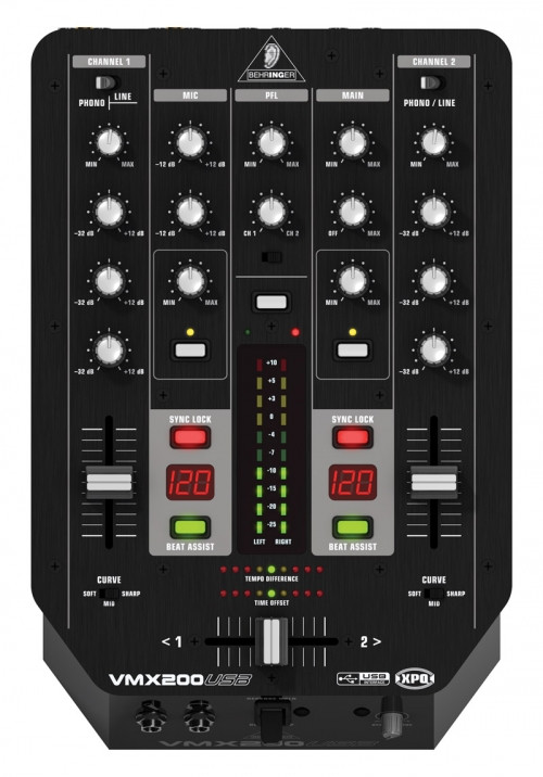 DJ мікшер BEHRINGER VMX200USB