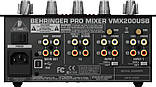 DJ мікшер BEHRINGER VMX200USB, фото 3