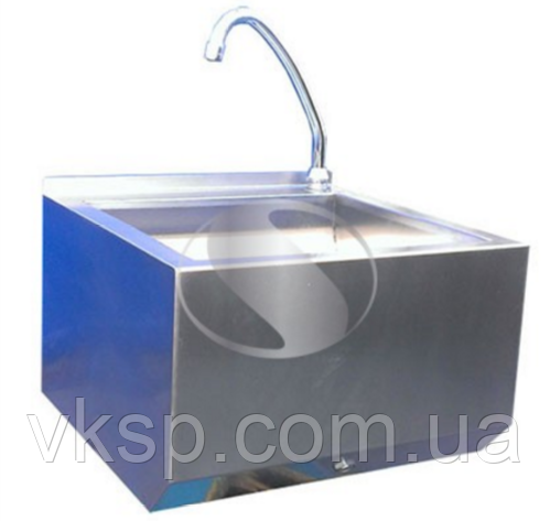 Умивальник сенсорний однопостовий 400х400х250