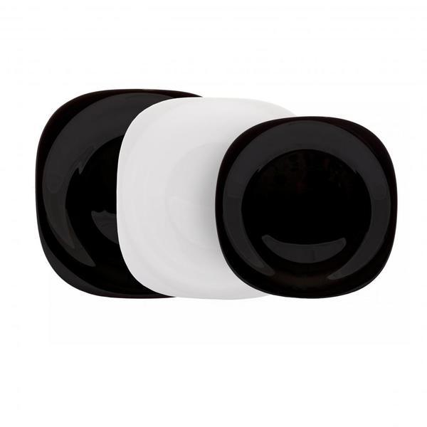 Сервіз столовий Luminarc (Люмінарк) Carine Black & White з 18 предметів (N1479)