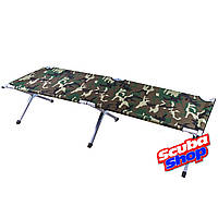 Туристическая складная раскладушка Military Folding Camping Bed для рыбалки