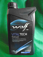 Олія Wolf 5W40 VitalTech SN/CF 1л