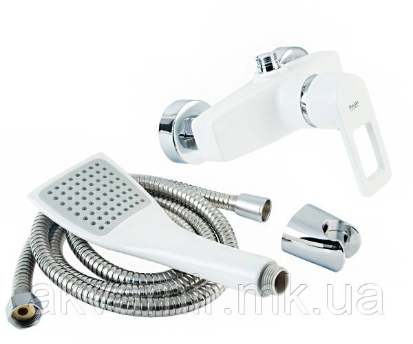 Змішувач Potato P2030-7 білий для душової кабіни, фото 1