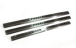 Накладки на пороги Land Rover Freelander 2 (накладки порогів Ленд Ровер Фрілендер 2)