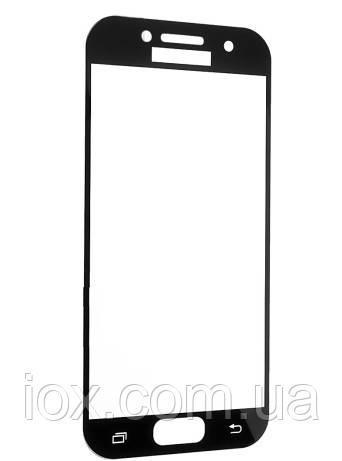 Захисне скло FULL SCREEN в упаковці для Samsung A510 глянець (чорний)