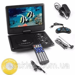 Портативный ДВД 21" (Аккумулятор/USB/CD/DVD/TV) - фото 6 - id-p545386277