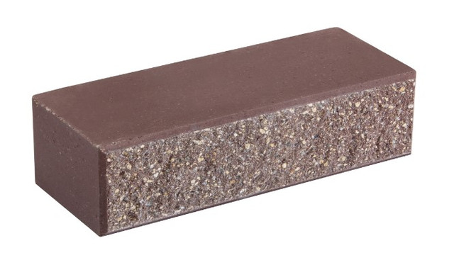 Кирпич облицовочный для забора LAND BRICK двухсторонний (двухложковой) с фаской коричневый 250х100х65 мм Кирпич облицовочный для забора LAND BRICK двухсторонний (двухложковой) с фаской коричневый 250х100х65 мм