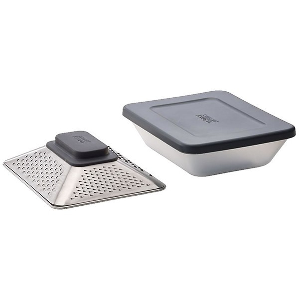 Терка з контейнером для зберігання Joseph Joseph Prism 4-in-1 Box Grater сіра 20104